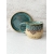Komplet ceramiczny ESPRESSO MANDALA (kubek 90 ml + talerzyk 9 cm)