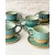 Komplet ceramiczny SEA DOTS (kubek 310 ml + talerzyk 13,5 cm)