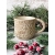 Kubek ceramiczny BEIGE CHRISTMAS 360 ml