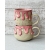 Kubek ceramiczny CUTE PINK 440 ml