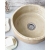 Ceramiczna umywalka BEIGE