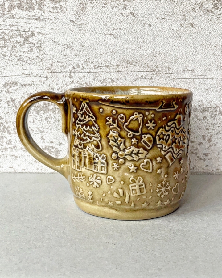 Kubek ceramiczny HONEY CHRISTMAS 350 ml