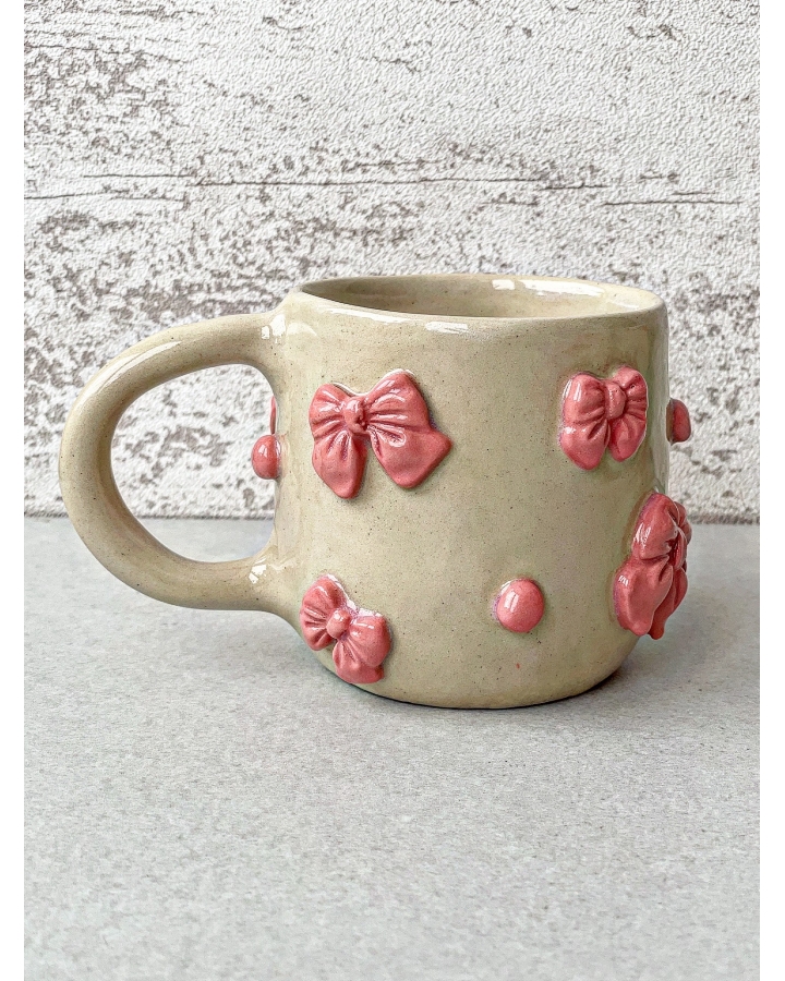 Kubek ceramiczny KOKARDKI 230 ml