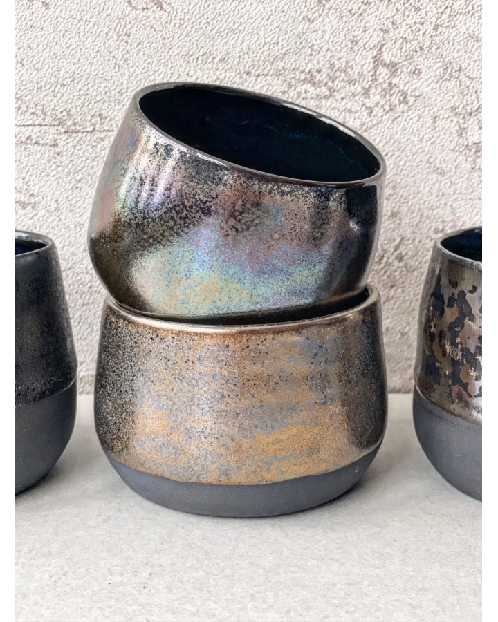 Czarka porcelanowa SILVER OPAL 150 ml