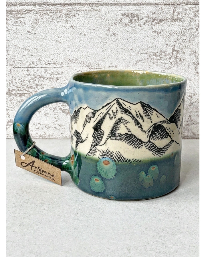 Kubek ceramiczny GÓRY 650 ml