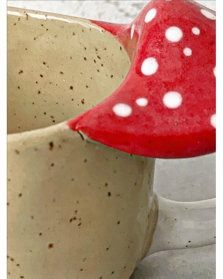 Kubek ceramiczny MUCHOMOR VI 180 ml OUTLET