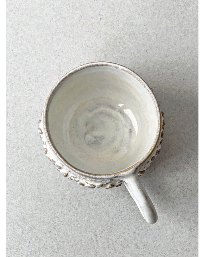 Kubek ceramiczny KWIATKI 310 ml