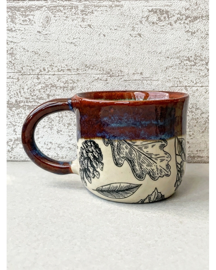 Kubek ceramiczny FOREST 370 ml