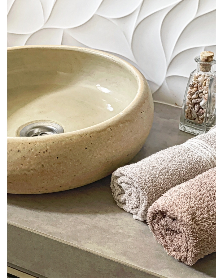 Ceramiczna umywalka BEIGE