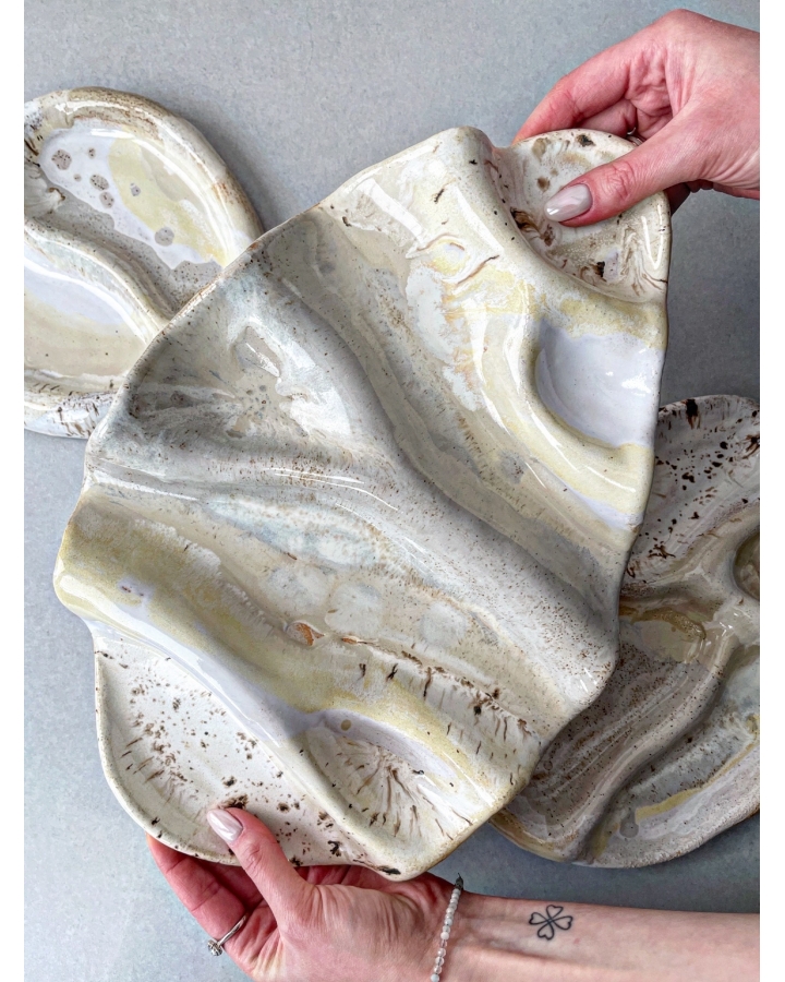 Patera ceramiczna WAVE