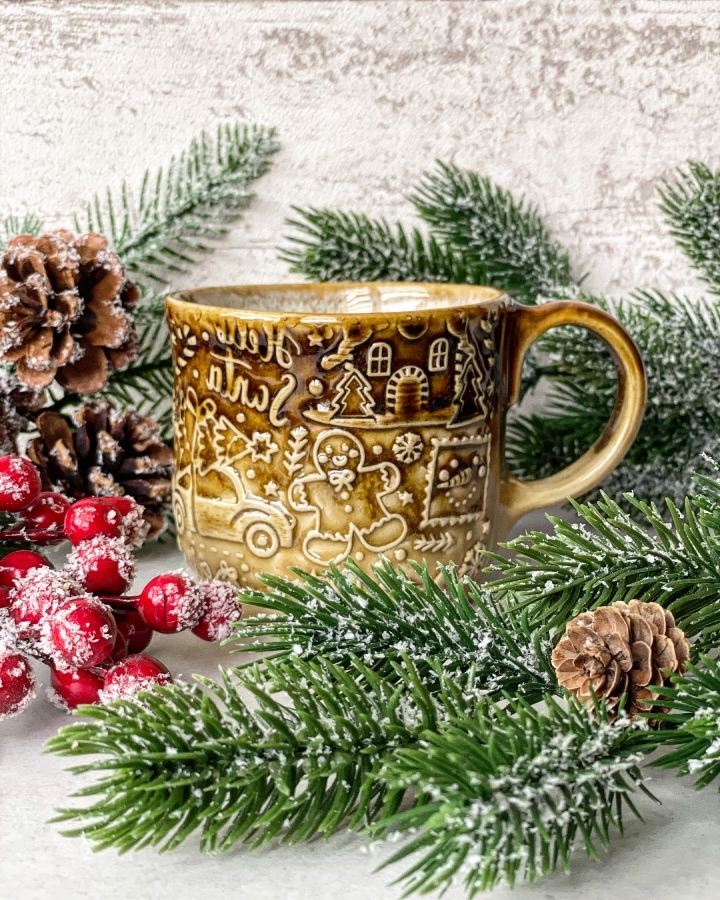 Kubek ceramiczny HONEY CHRISTMAS 350 ml