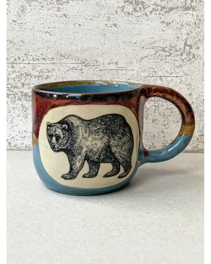 Kubek ceramiczny NIEDŹWIEDŹ 360 ml