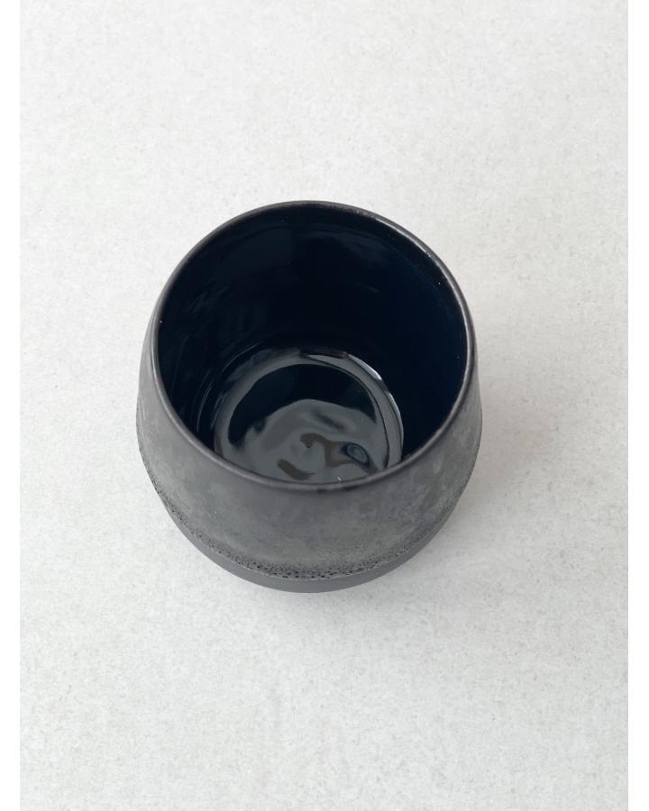 Czarka porcelanowa BLACK 170 ml