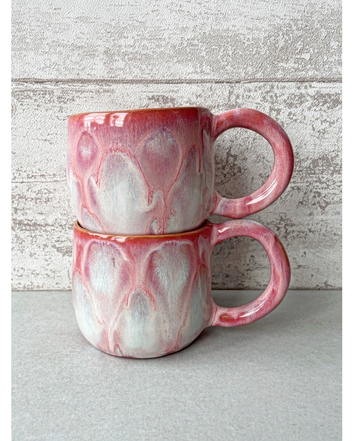Kubek ceramiczny PINK DRAGON 320 ml