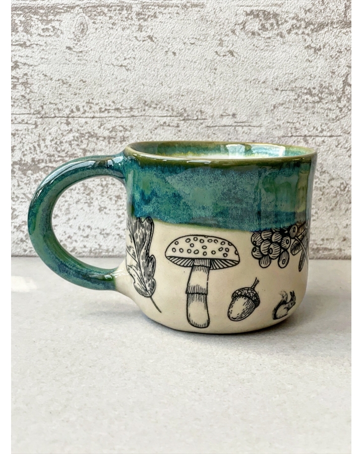 Kubek ceramiczny FOREST 380 ml