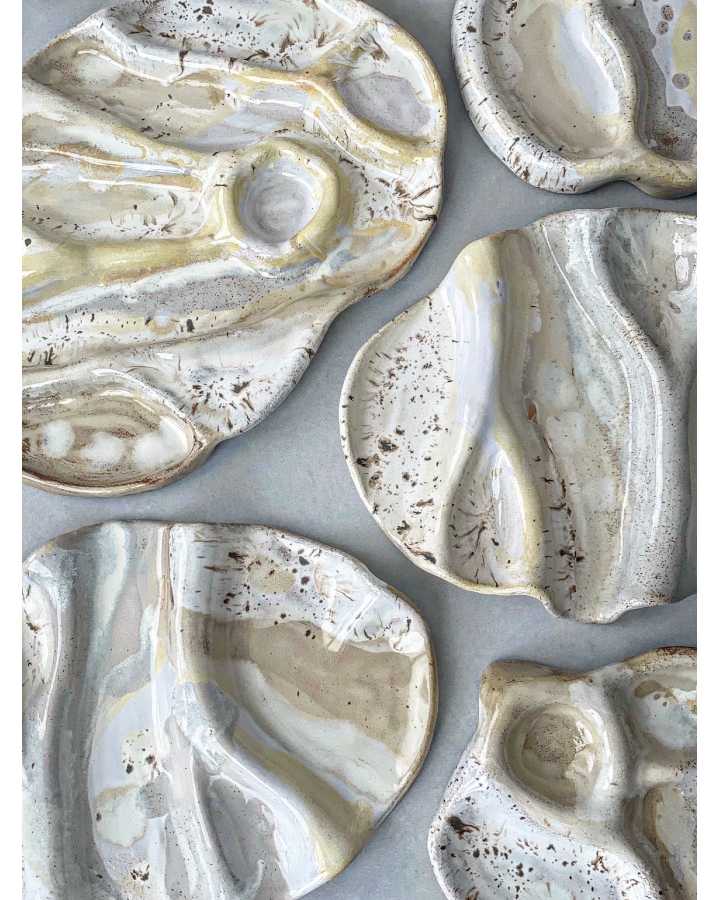 Patera ceramiczna WAVE