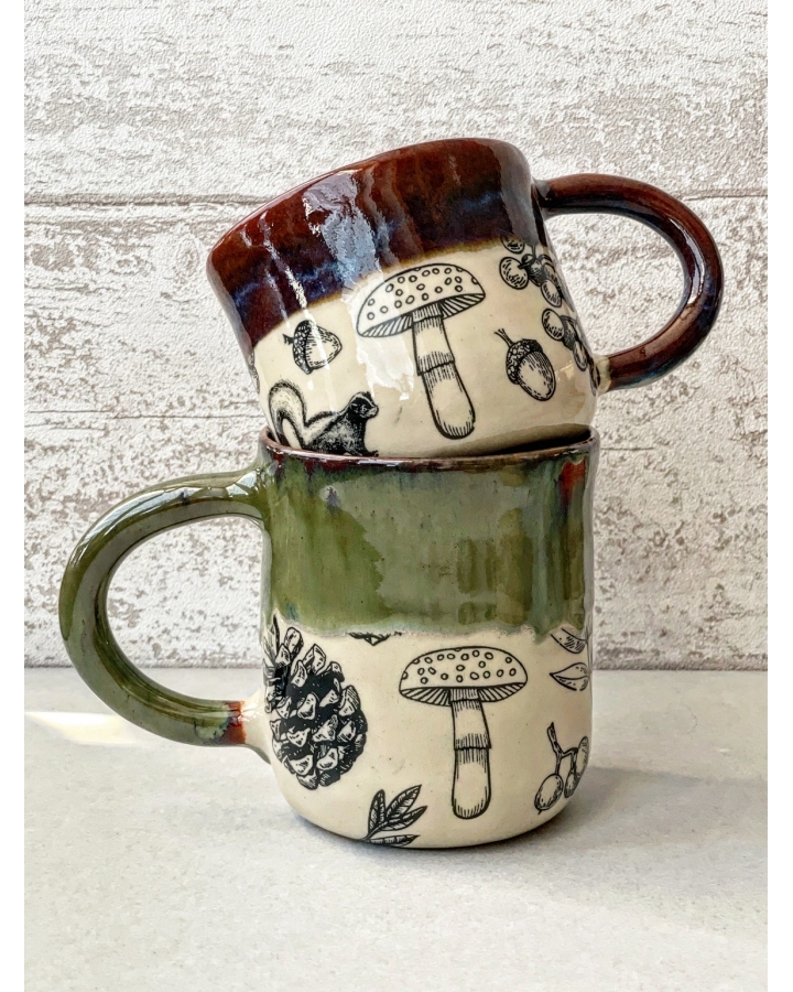 Kubek ceramiczny FOREST 370 ml