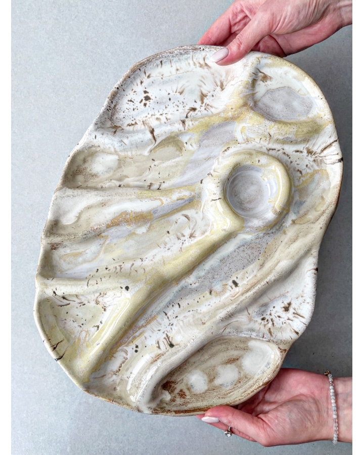 Patera ceramiczna WAVE