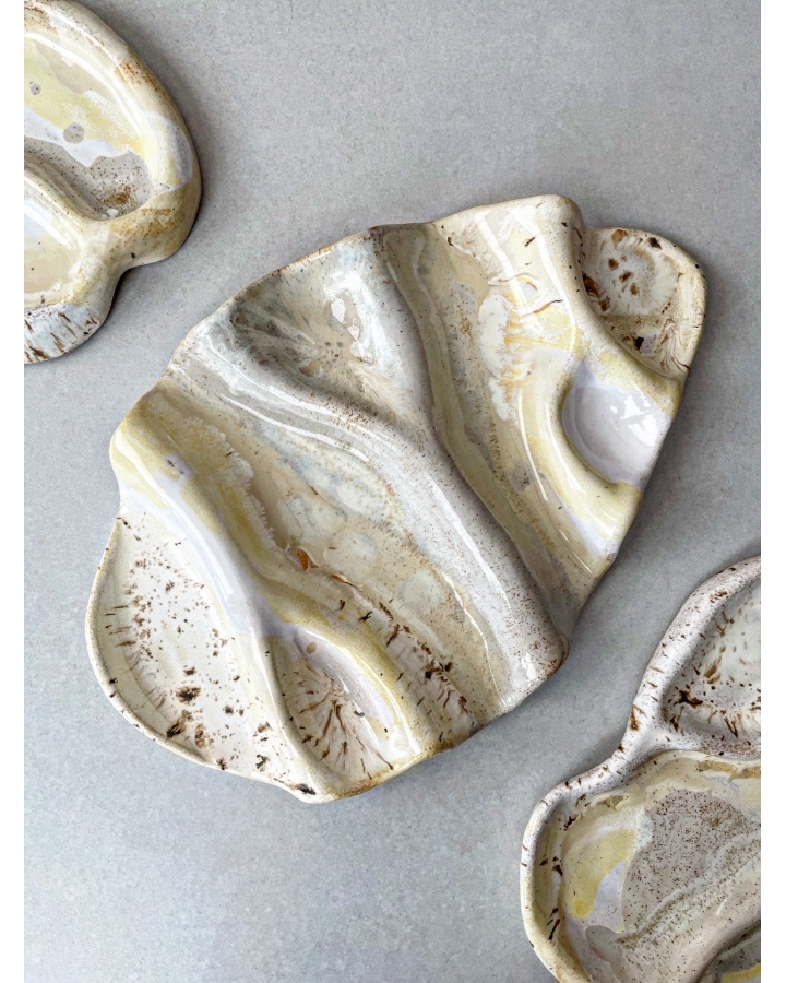 Patera ceramiczna WAVE