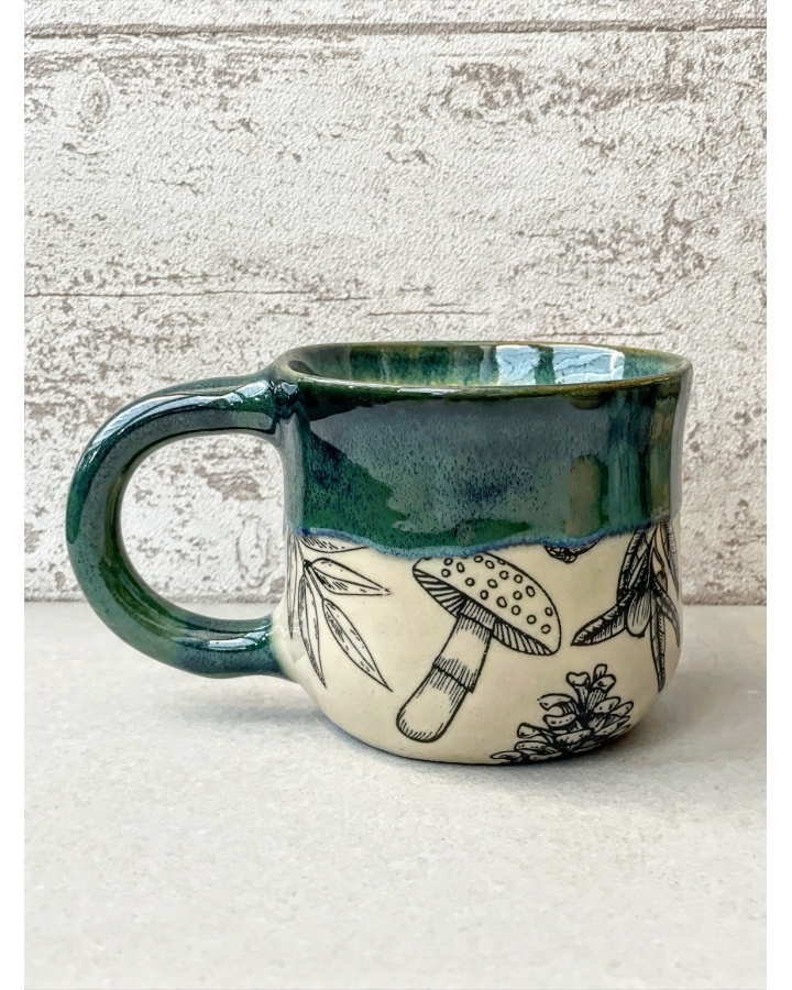 Kubek ceramiczny FOREST 380 ml