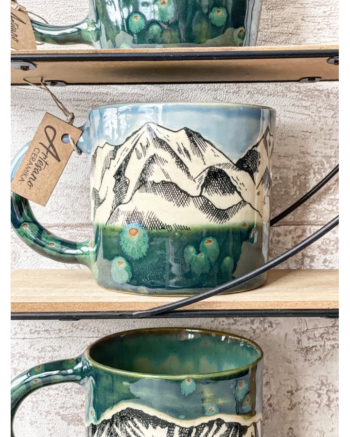 Kubek ceramiczny GÓRY 650 ml