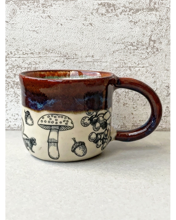 Kubek ceramiczny FOREST 370 ml