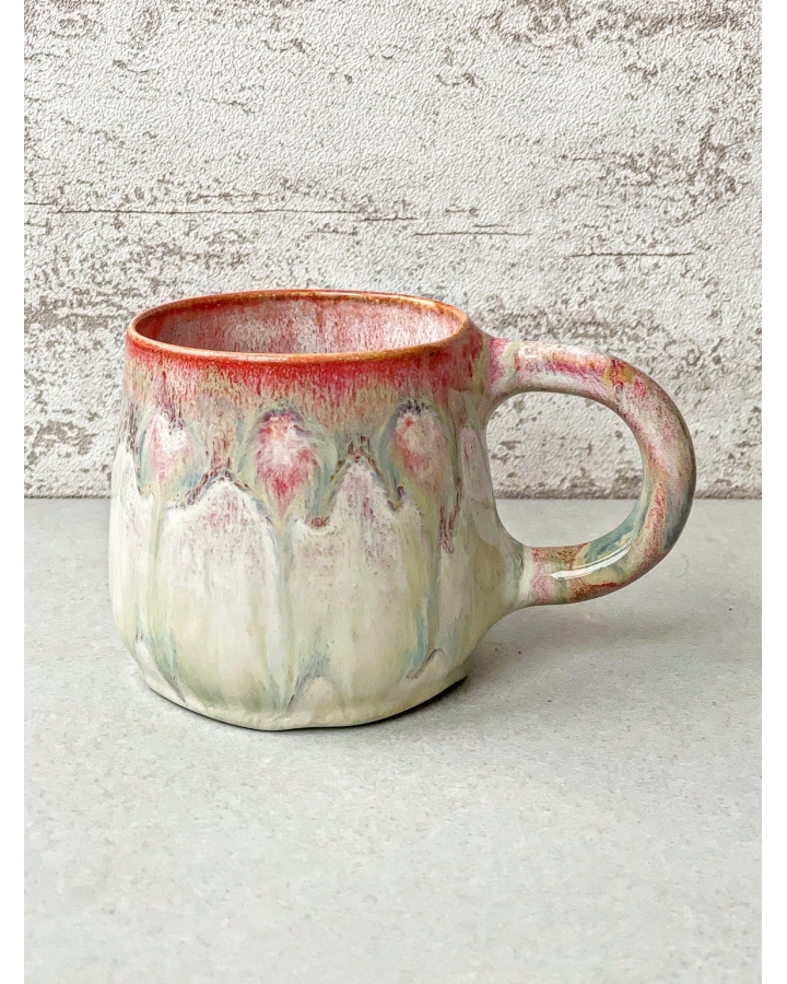 Kubek ceramiczny PINK DRAGON 340 ml