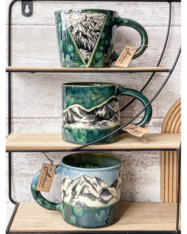 Kubek ceramiczny GÓRY 650 ml