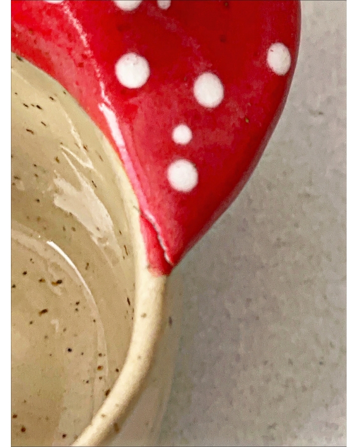 Kubek ceramiczny MUCHOMOR VI 180 ml OUTLET