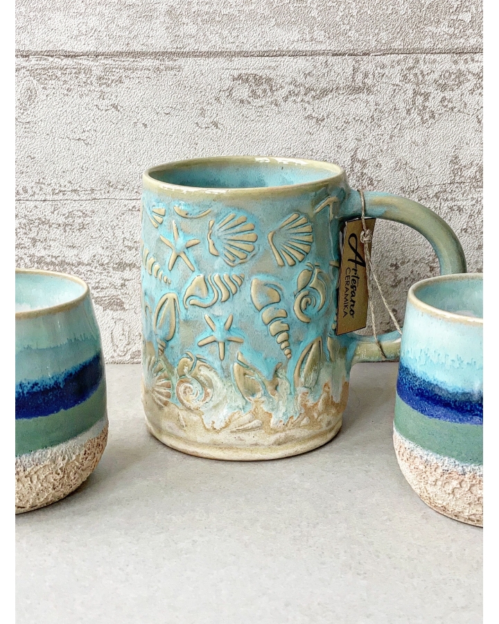 Kubek ceramiczny SHELL 570 ml