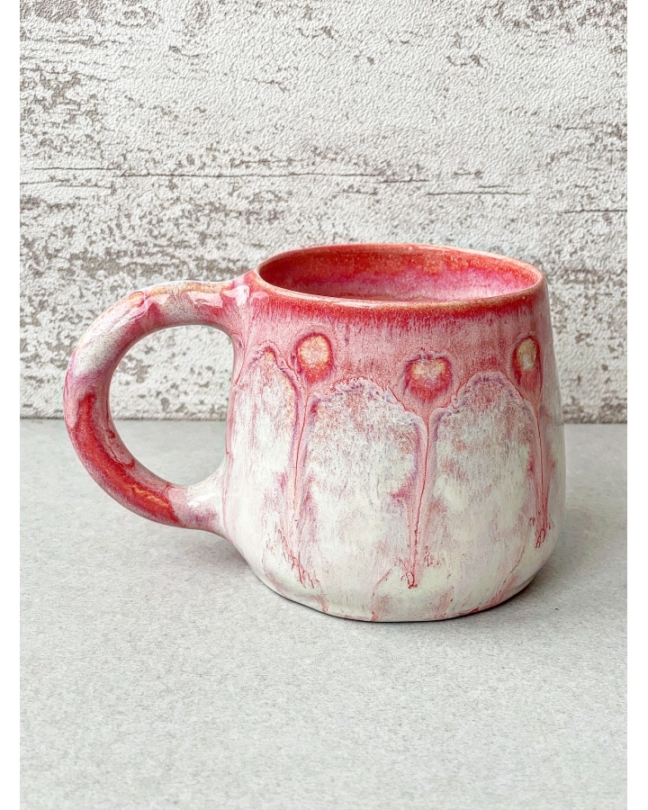 Kubek ceramiczny PINK DRAGON 360 ml