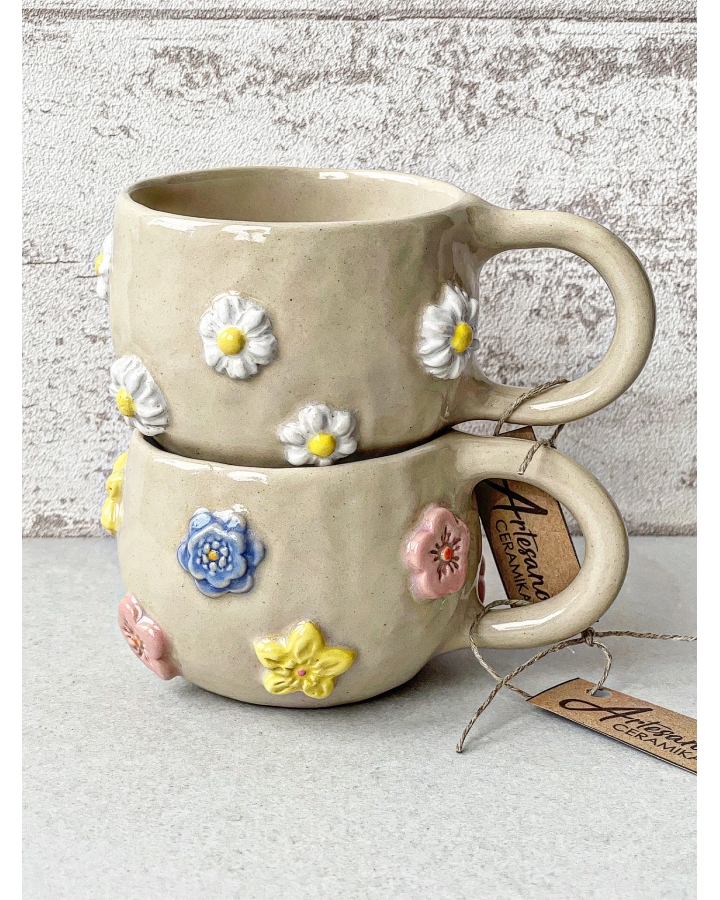 Kubek ceramiczny STOKROTKI 270 ml