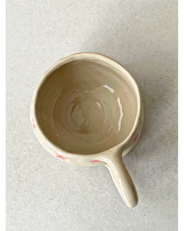 Kubek ceramiczny KWIATKI 230 ml