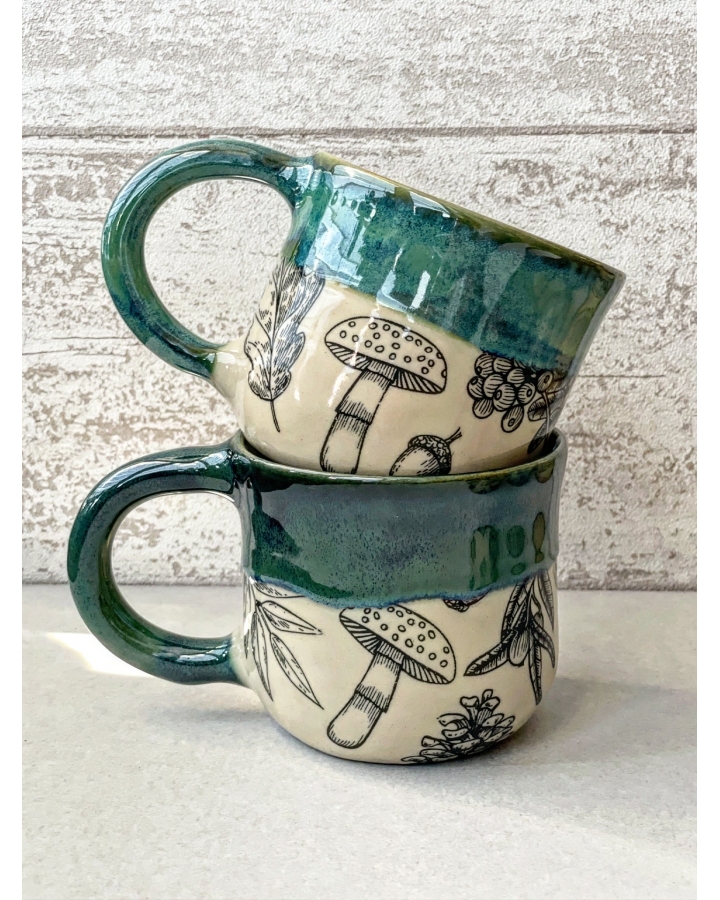 Kubek ceramiczny FOREST 380 ml