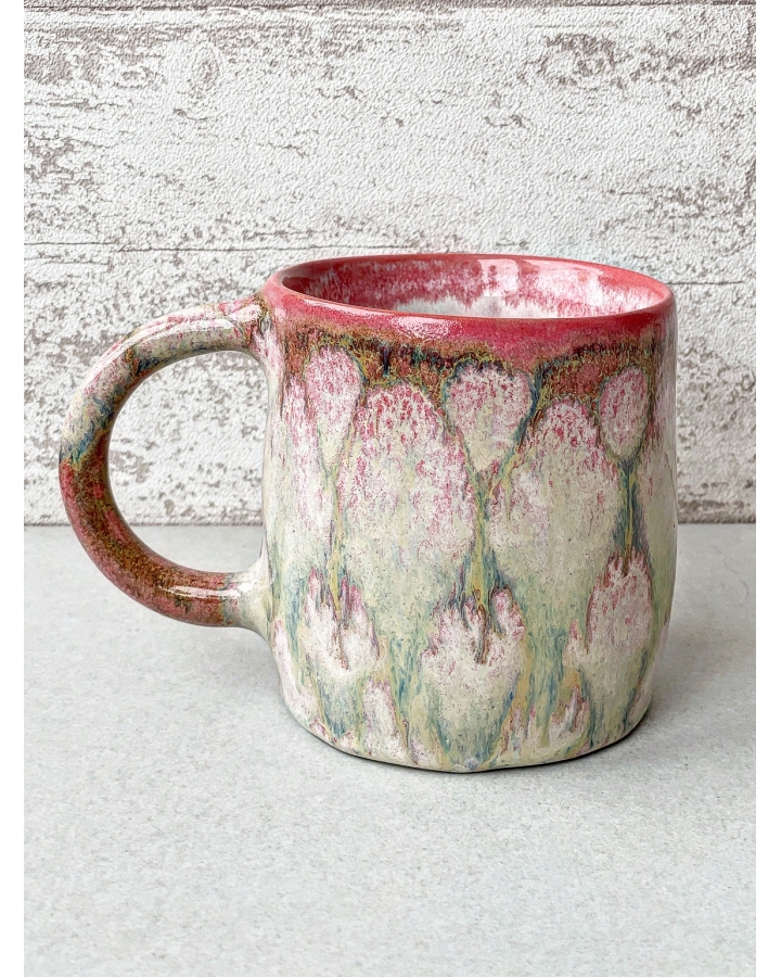 Kubek ceramiczny PINK DRAGON 520 ml