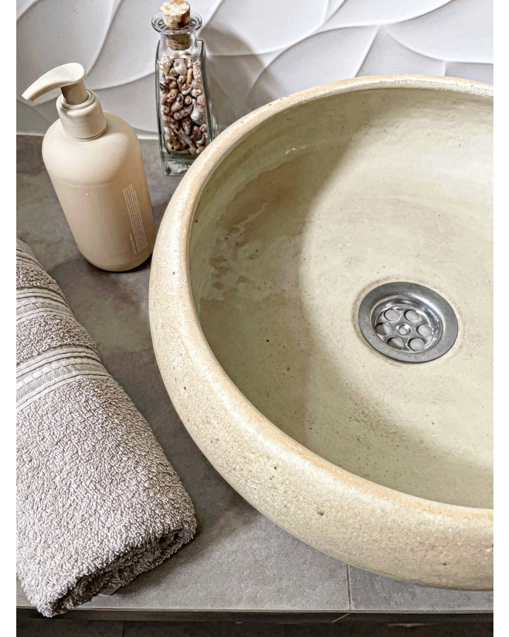 Ceramiczna umywalka BEIGE