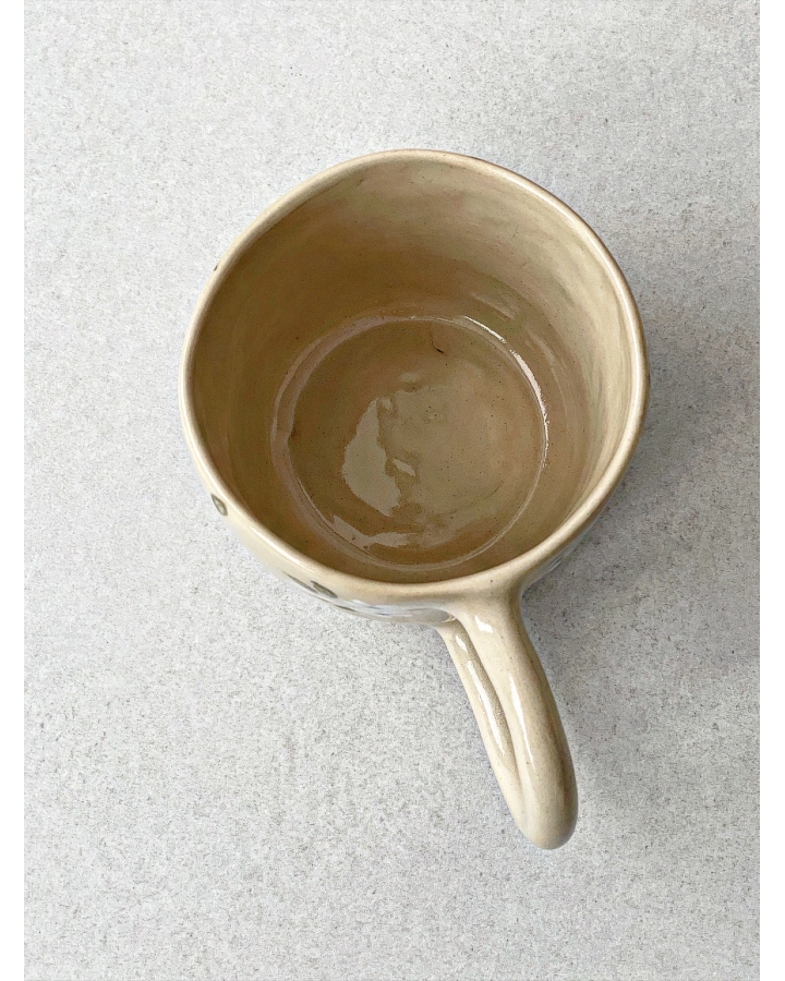 Kubek ceramiczny KWIATKI 380 ml