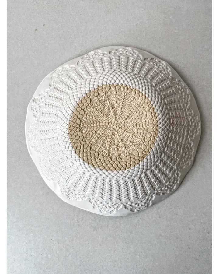 Miska ceramiczna KWIATKI