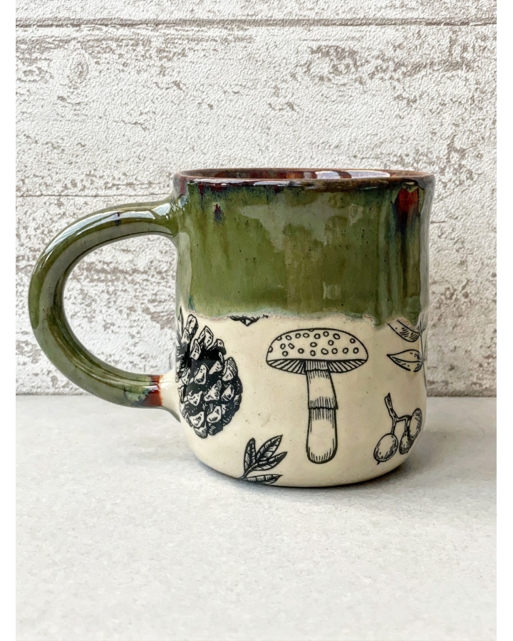 Kubek ceramiczny FOREST 500 ml