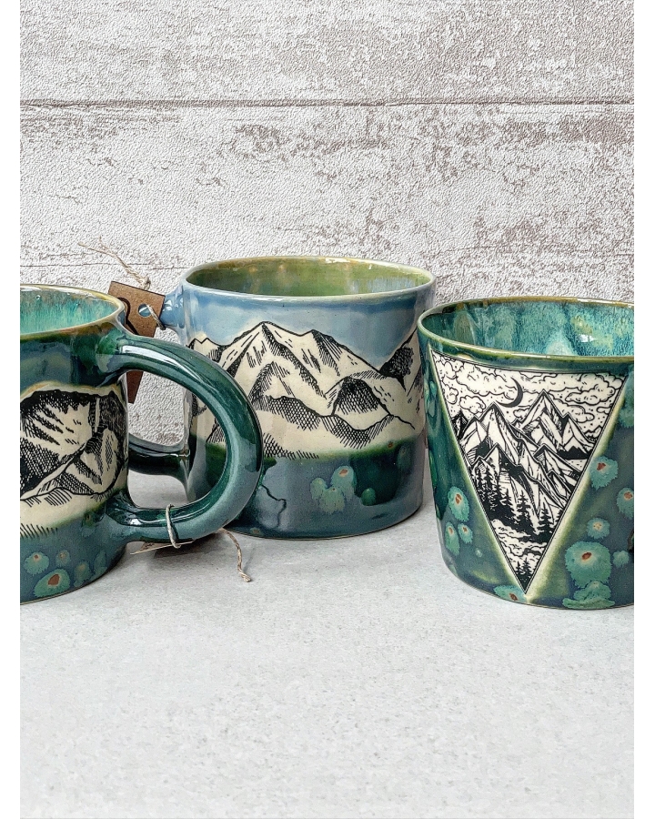 Kubek ceramiczny GÓRY 650 ml