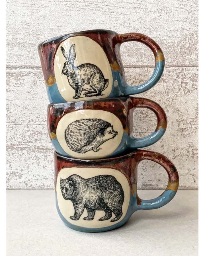 Kubek ceramiczny NIEDŹWIEDŹ 360 ml