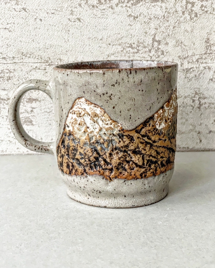 Kubek ceramiczny GÓRY 440 ml
