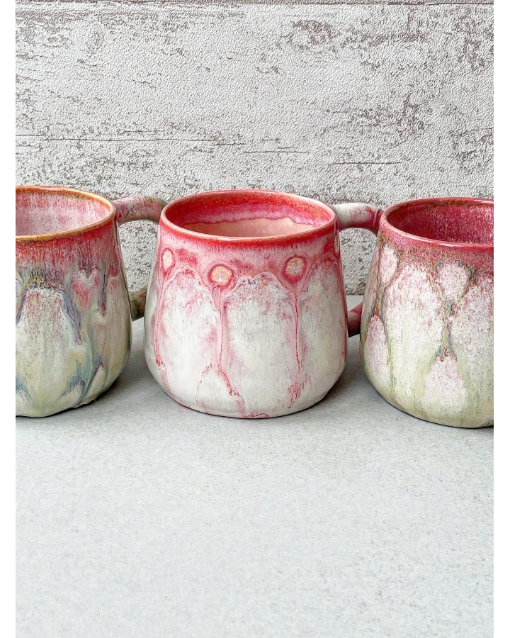 Kubek ceramiczny PINK DRAGON 340 ml