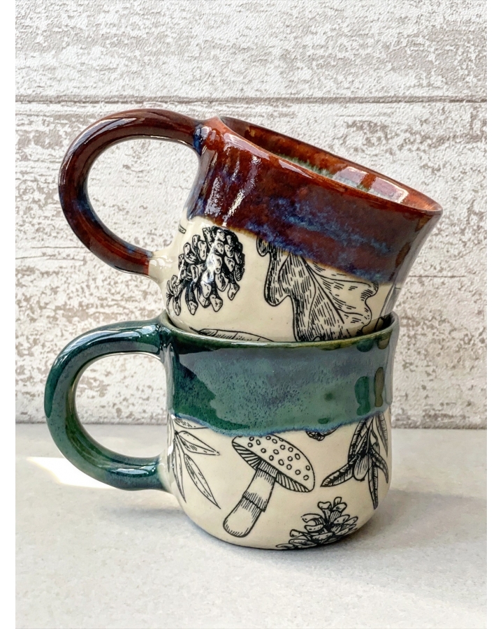 Kubek ceramiczny FOREST 380 ml