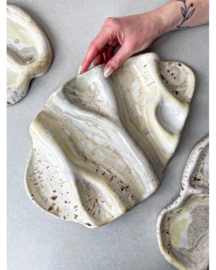 Patera ceramiczna WAVE