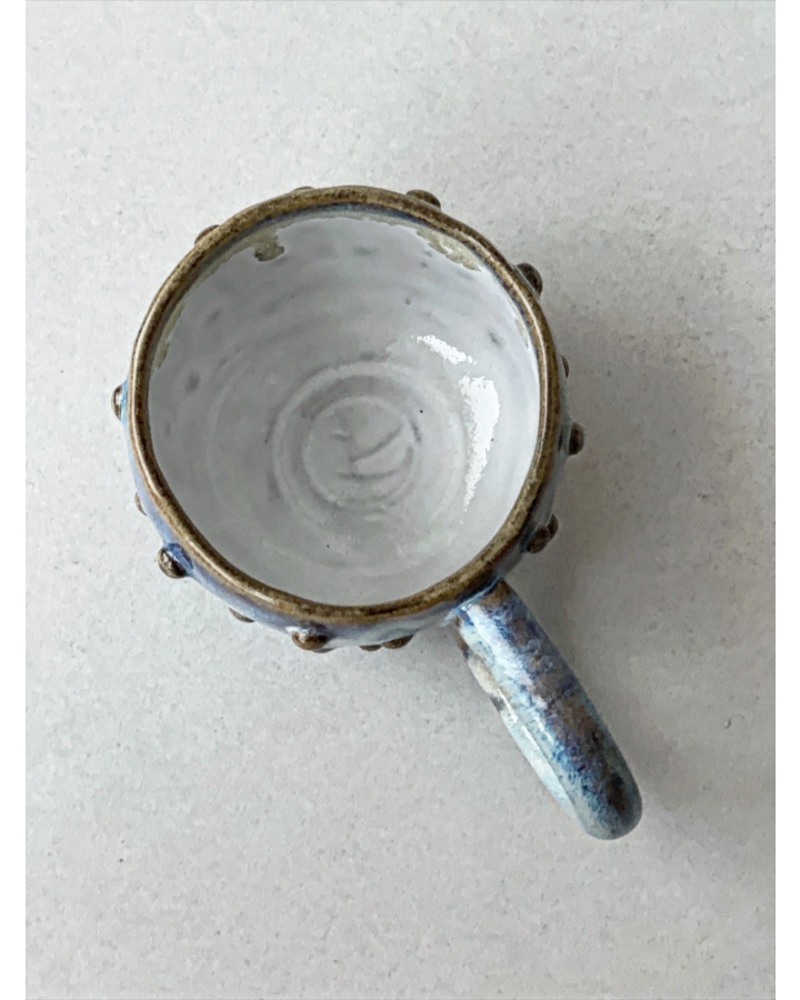 Kubek ceramiczny BLUE DOTS 250 ml