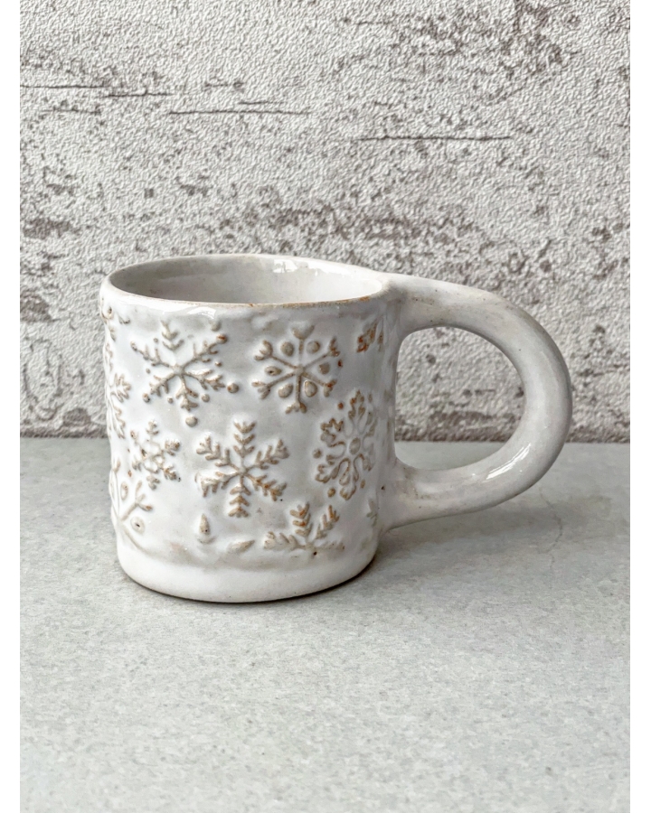 Kubek ceramiczny ESPRESSO WHITE SNOW 100 ml