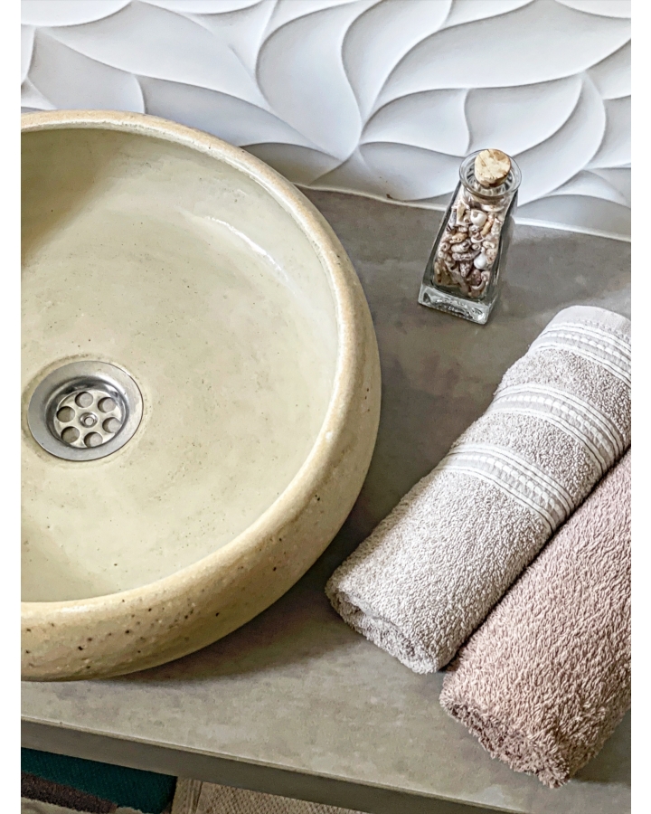 Ceramiczna umywalka BEIGE