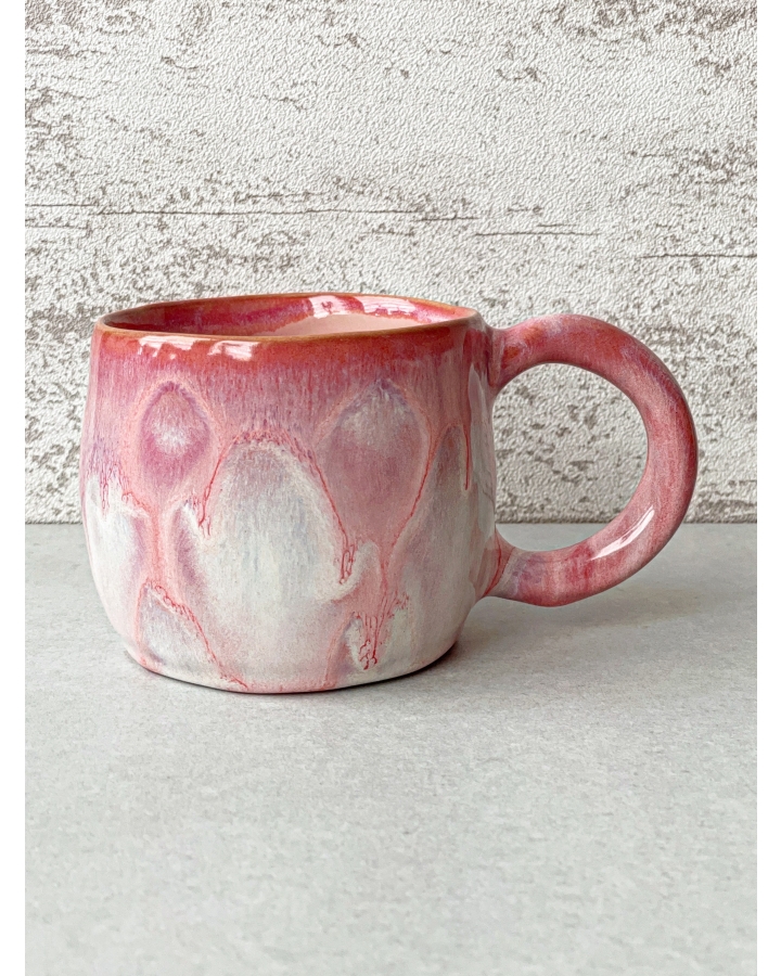 Kubek ceramiczny PINK DRAGON 320 ml