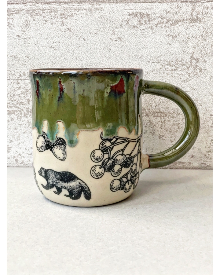 Kubek ceramiczny FOREST 500 ml